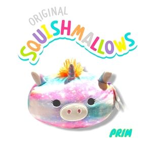 Squishmallows- Prim(8 in.) Stackable Rainbow Unicorn